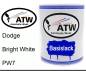 Preview: Dodge, Bright White, PW7: 1L Lackdose, von ATW Autoteile West.